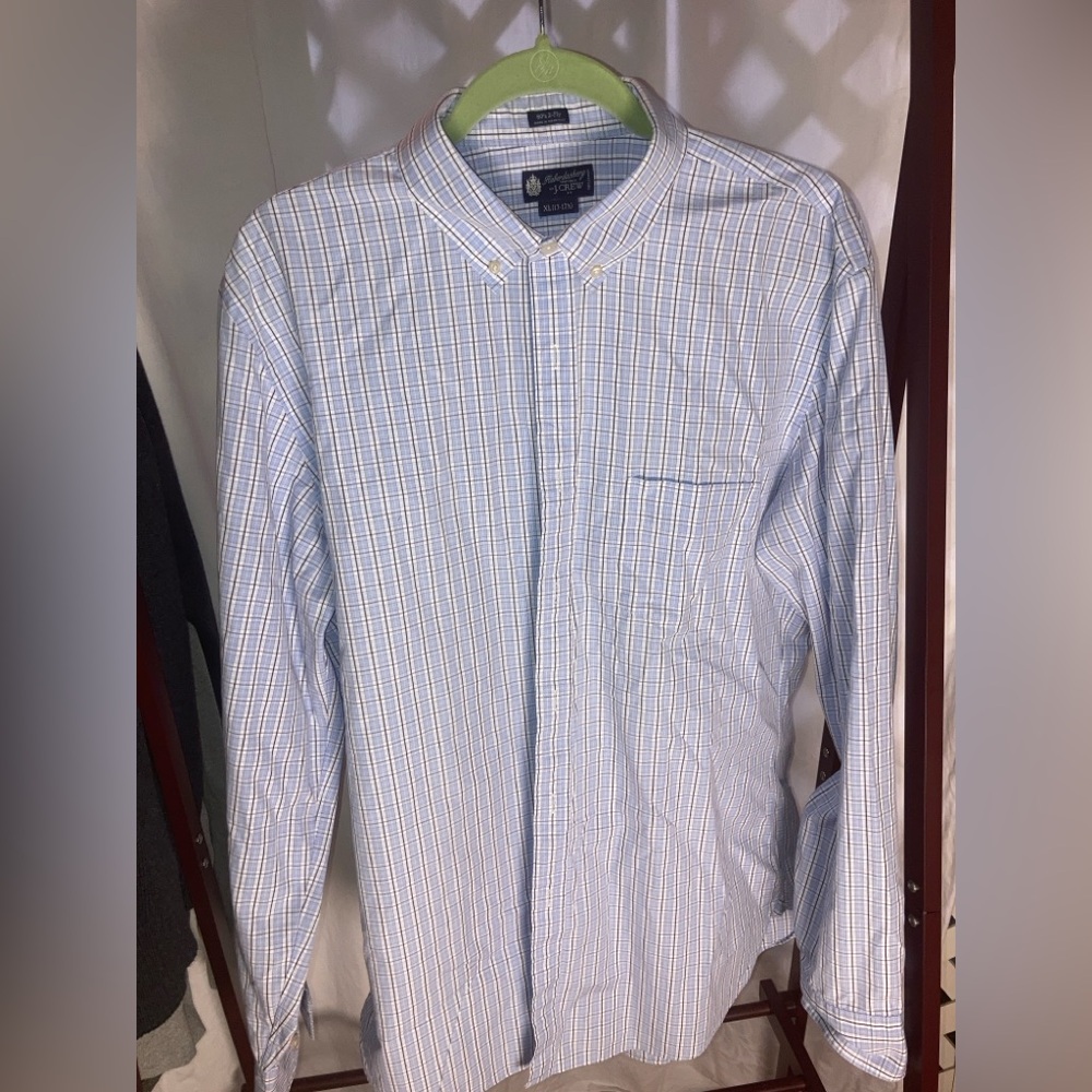 Haberdashery by J Crew 100% cotton 80's 2 ply made in Mauritius sz XL (17-171/2)